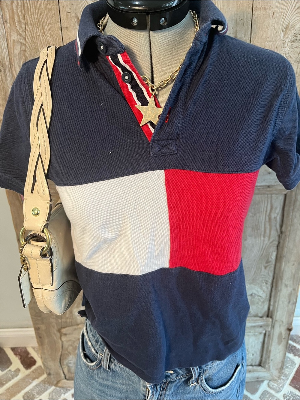 Tommy Hilfiger Polo Shirt Baby Tee